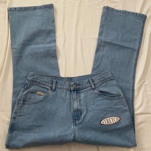 Never worn, but no tag. Women’s size 12 short boot cut. Lee denim jeans.